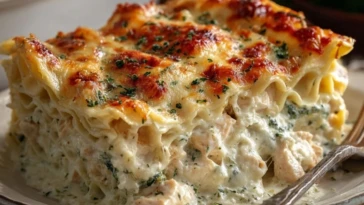 Chicken Alfredo Lasagna