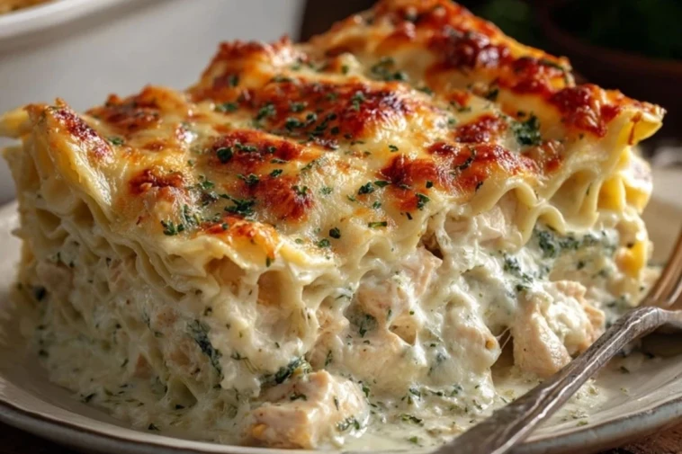 Chicken Alfredo Lasagna