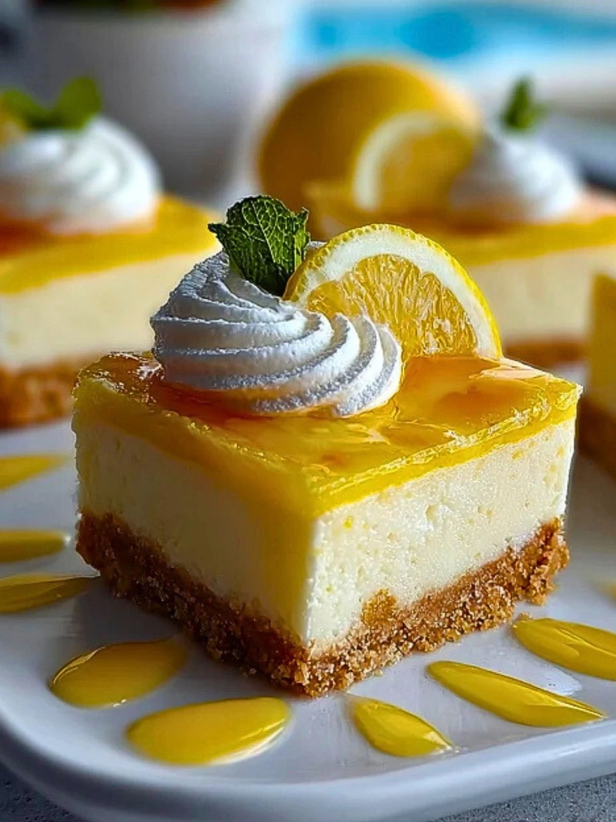 Heavenly Lemon Cheesecake Bars (1)