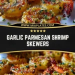Garlic Parmesan Shrimp Skewers (3)