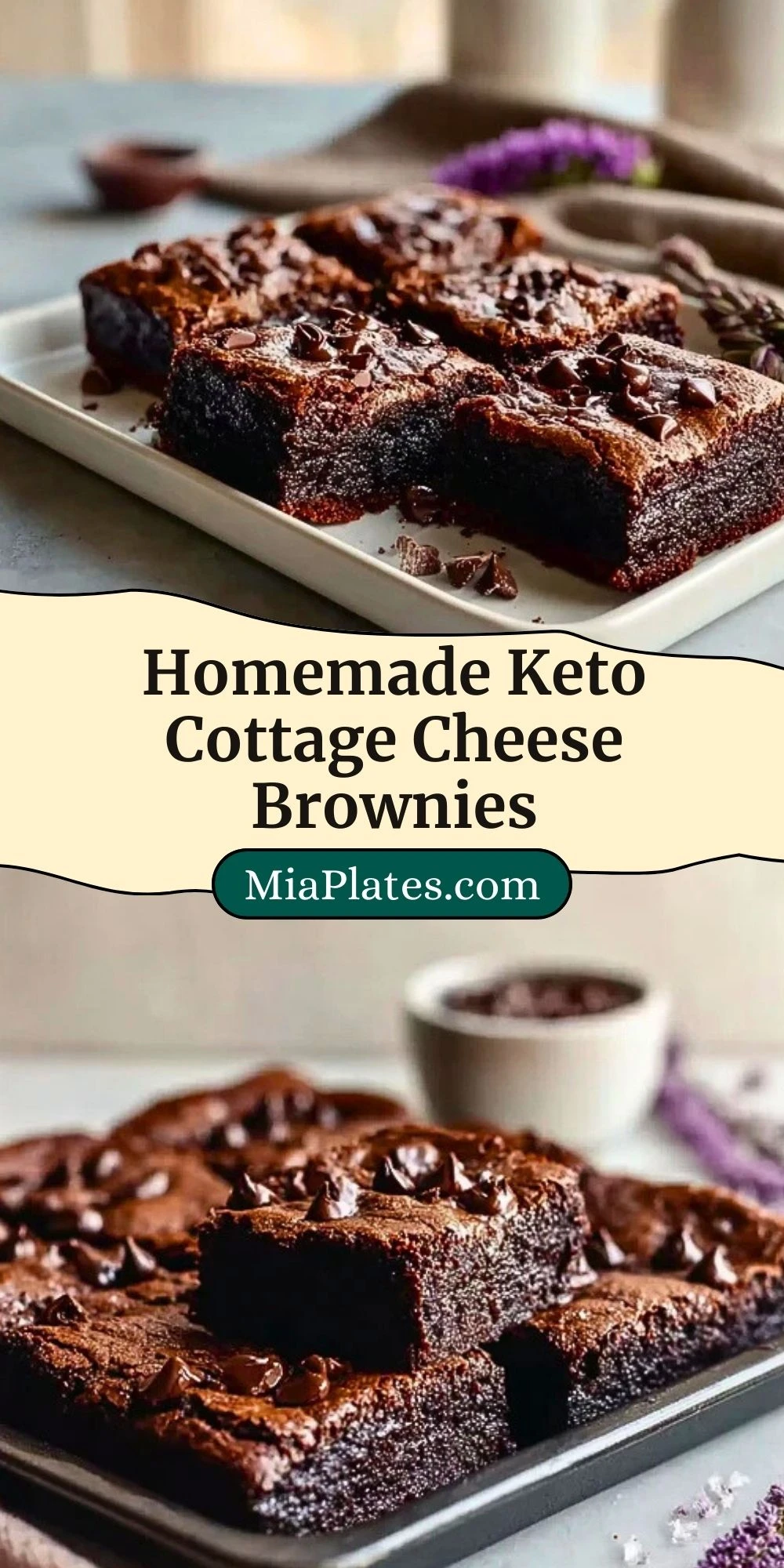 Homemade Keto Cottage Cheese Brownies (3)