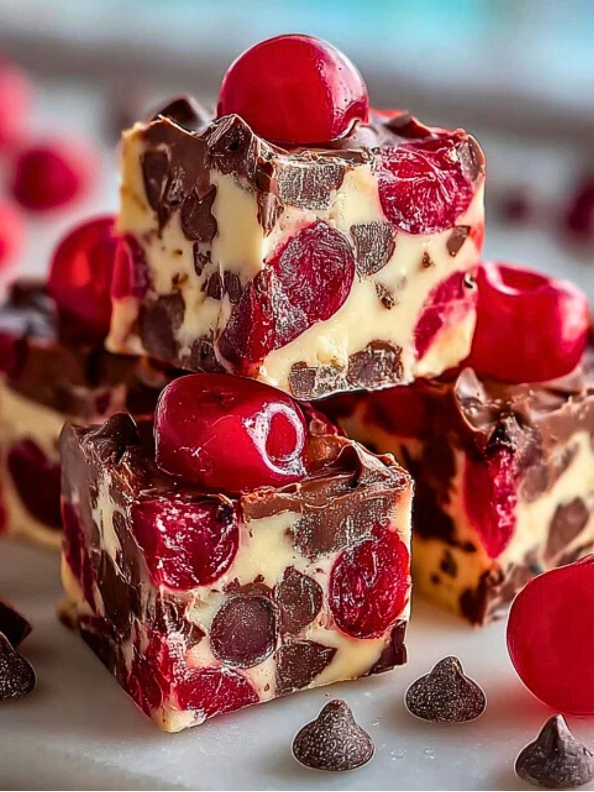 Irresistible Cherry Garcia Fudge (1)