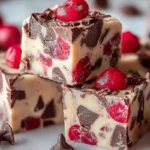 Irresistible Cherry Garcia Fudge