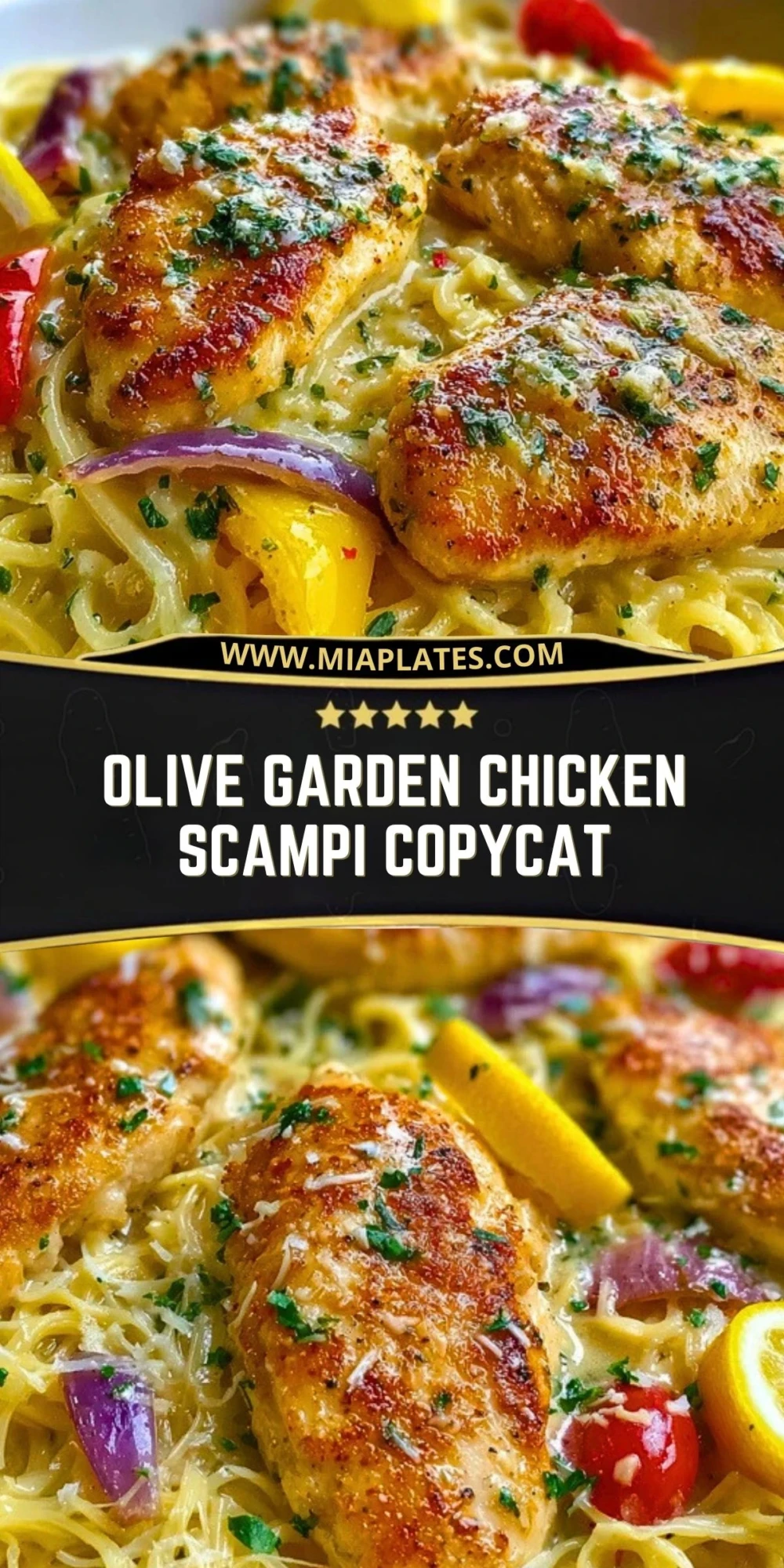 Olive Garden Chicken Scampi Copycat (2)