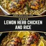 Lemon Herb Chicken and Rice (2)