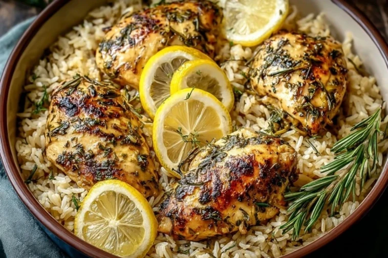 Lemon Herb Chicken and Rice