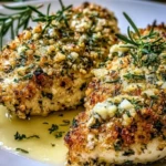 Easy Herb-Crusted Boursin Chicken