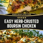 Easy Herb-Crusted Boursin Chicken (2)