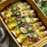 Irresistible Beef Enchiladas With Green Sauce