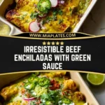 Irresistible Beef Enchiladas With Green Sauce (2)