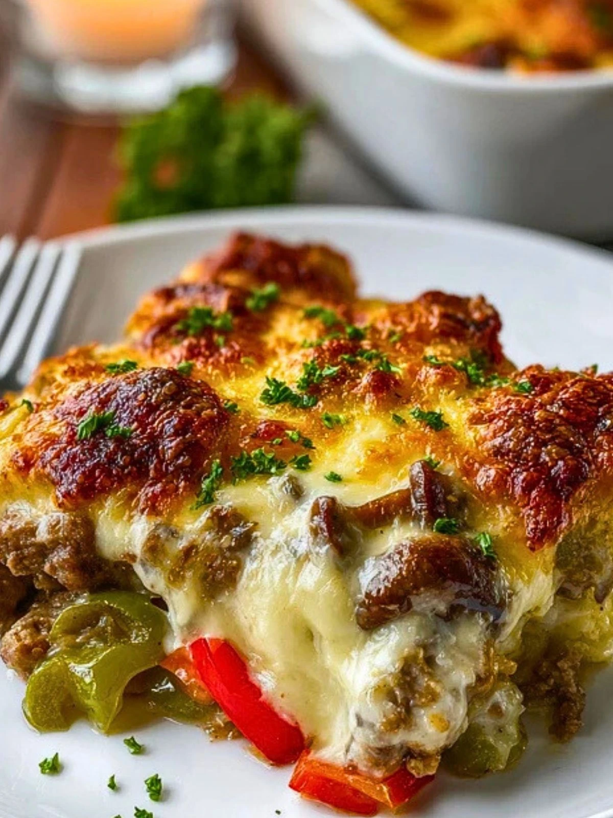 Philly Cheesesteak Casserole (1)