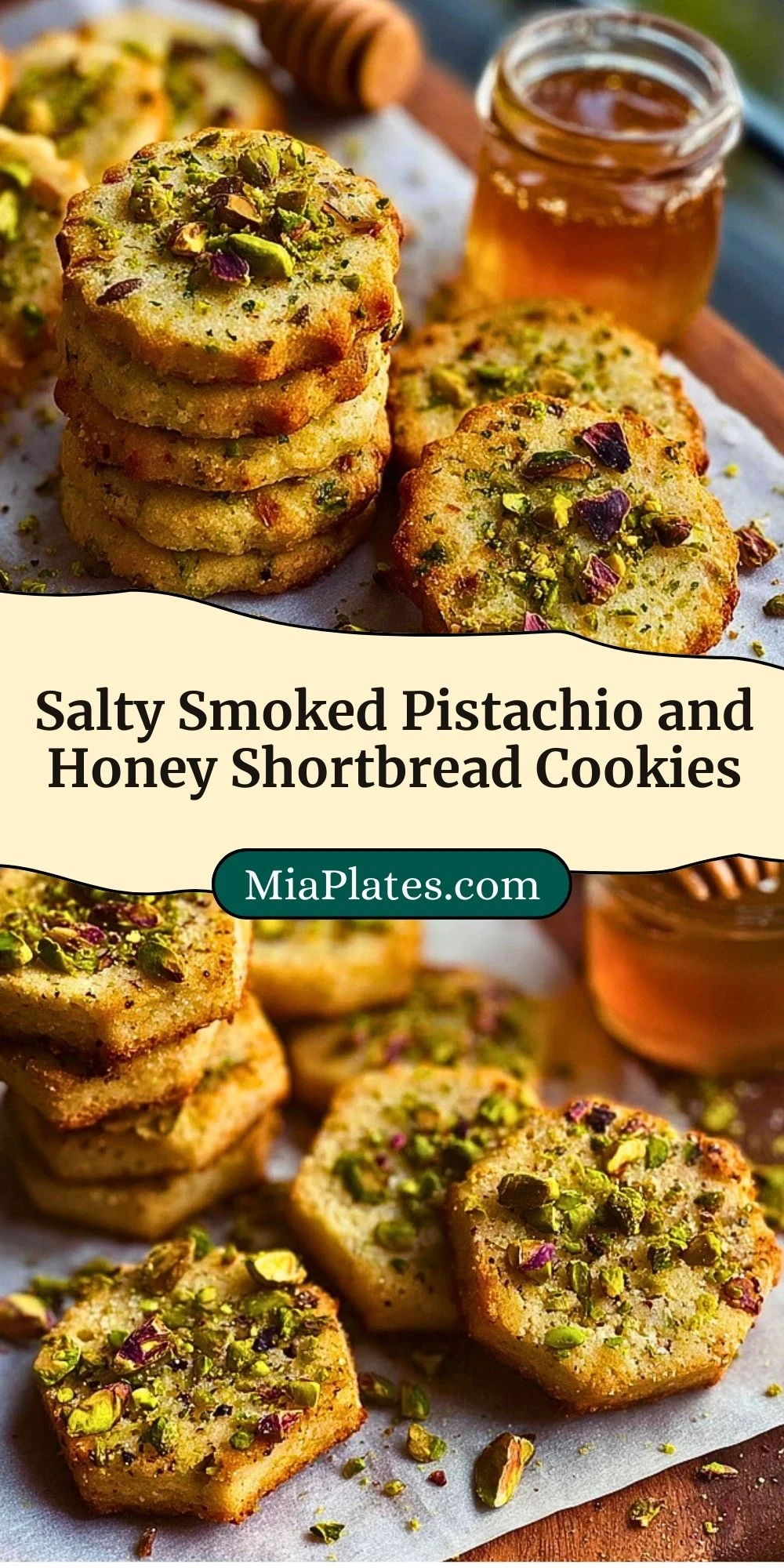Salty Smoked Pistachio and Honey Shortbread Cookies (3)