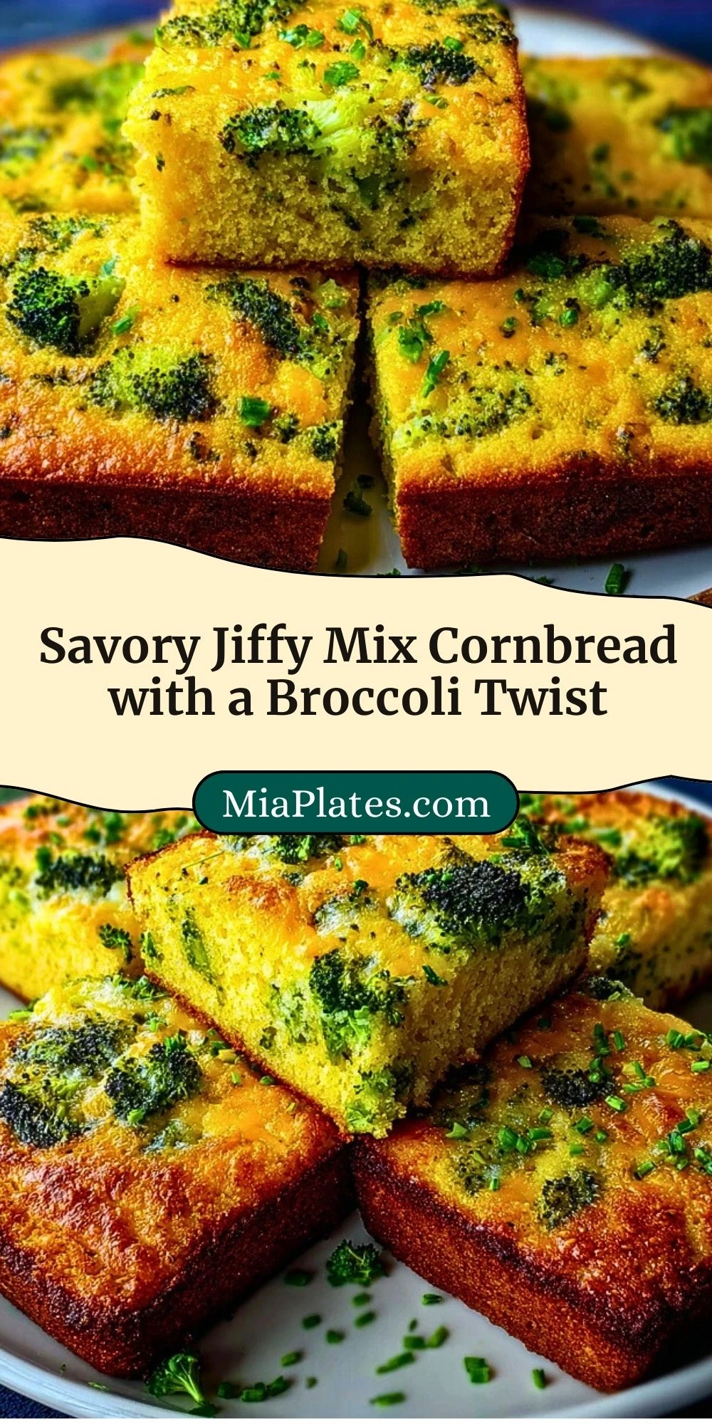 Savory Jiffy Mix Cornbread with a Broccoli Twist (3)