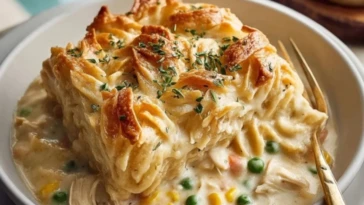 Easy Chicken Pot Pie Casserole
