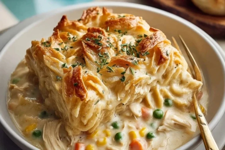 Easy Chicken Pot Pie Casserole