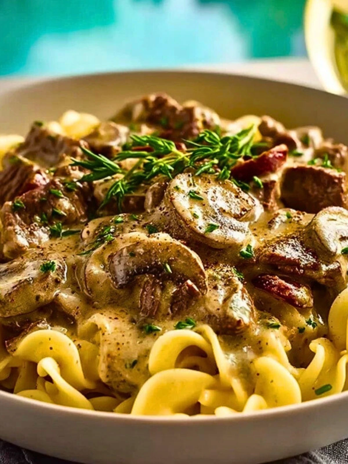Quick Instant Pot Beef Stroganoff (1)