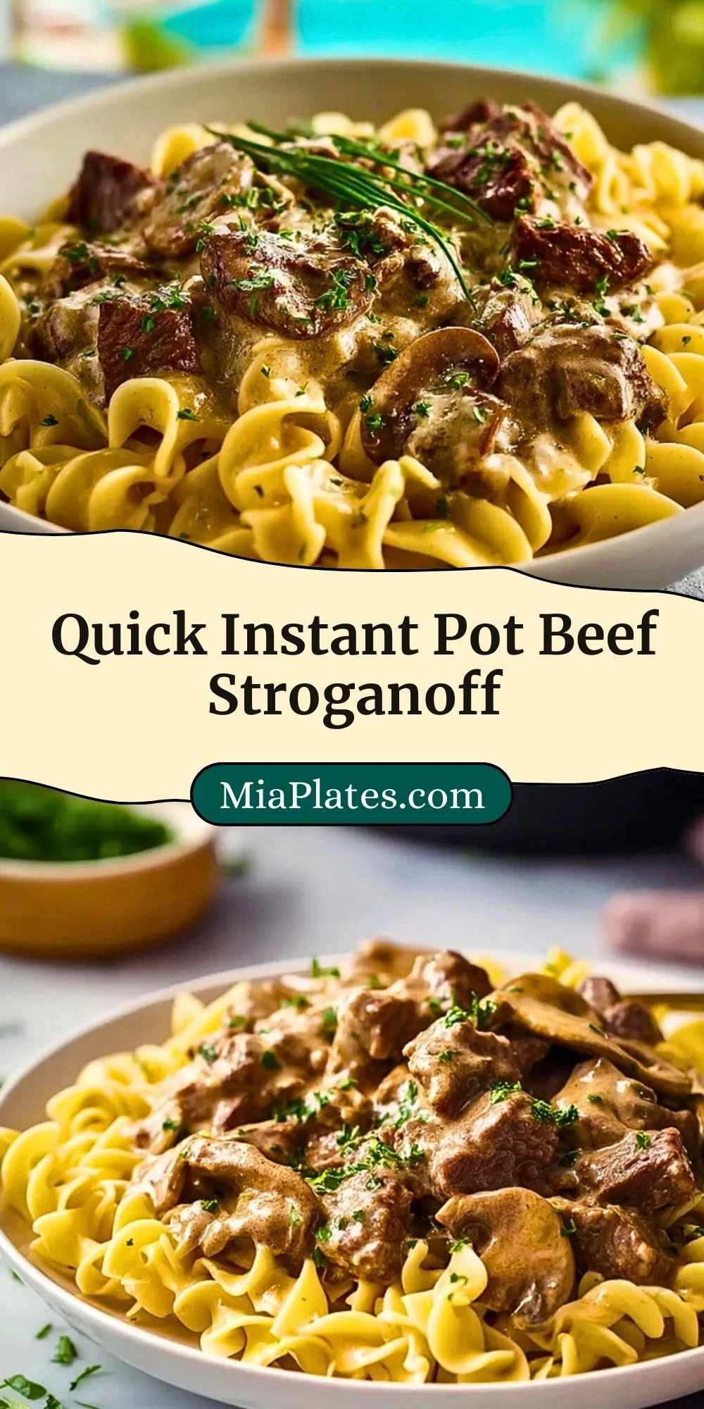 Quick Instant Pot Beef Stroganoff (3)