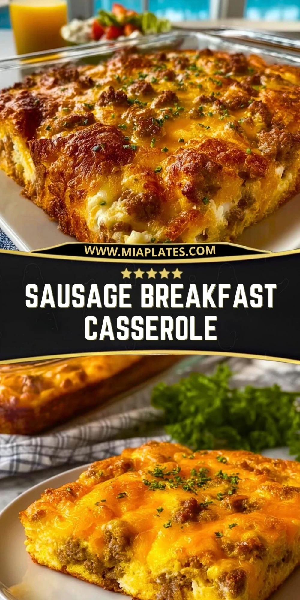 Sausage Breakfast Casserole (2)