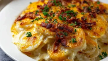 Cheesy Potatoes Au Gratin
