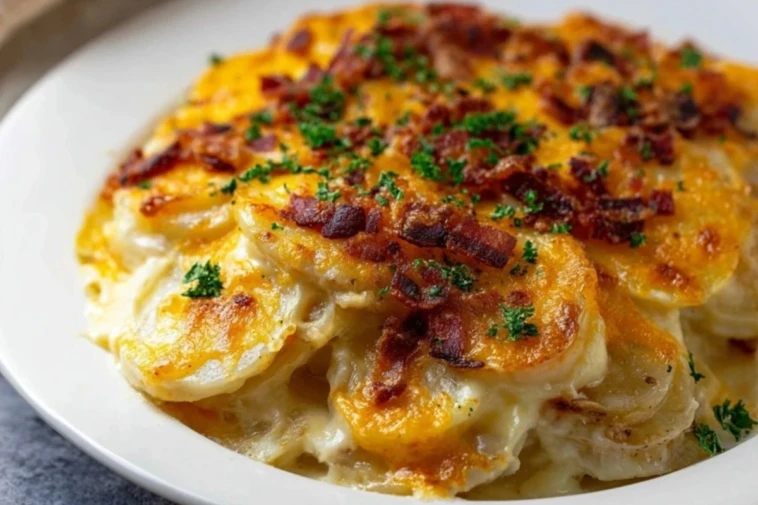 Cheesy Potatoes Au Gratin