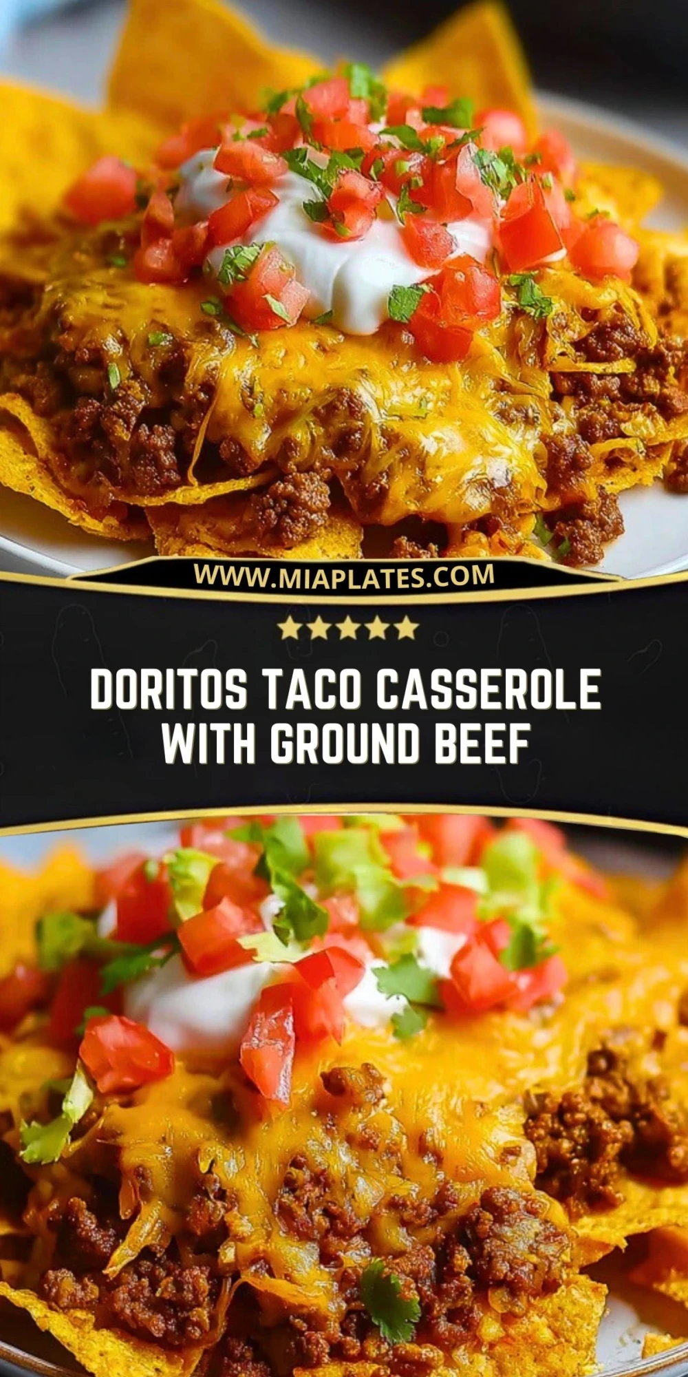 Doritos Taco Casserole With Ground Beef (2)