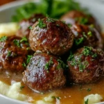 Salisbury Steak Meatballs