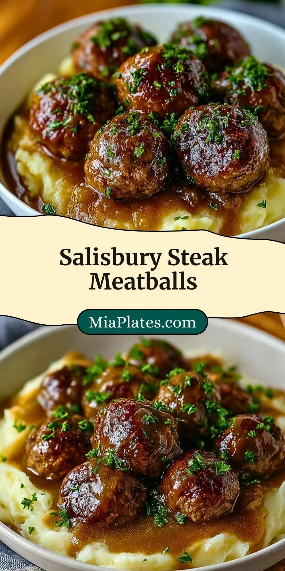 Salisbury Steak Meatballs (3)