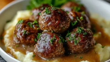 Salisbury Steak Meatballs