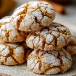 Brown Butter Cinnamon Crinkle Cookies