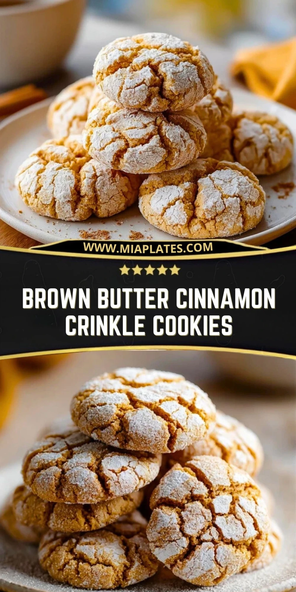 Brown Butter Cinnamon Crinkle Cookies (2)