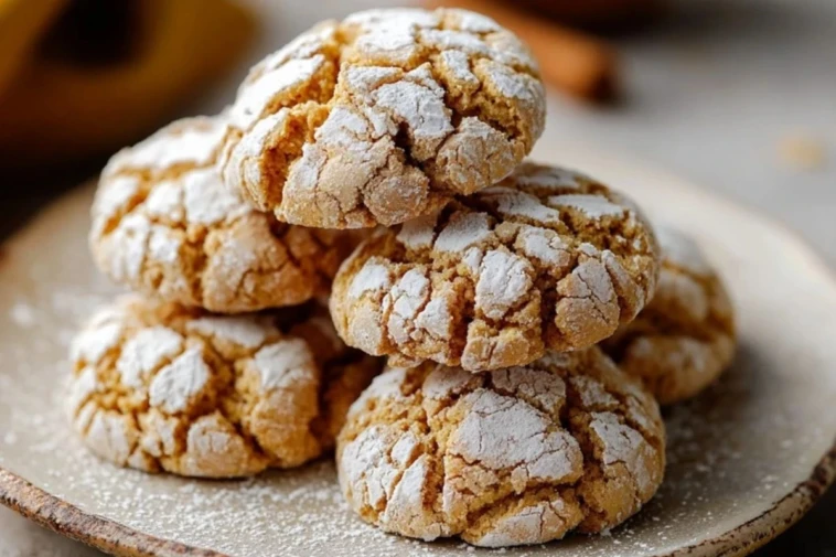 Brown Butter Cinnamon Crinkle Cookies