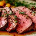 Juiciest Top Round Roast