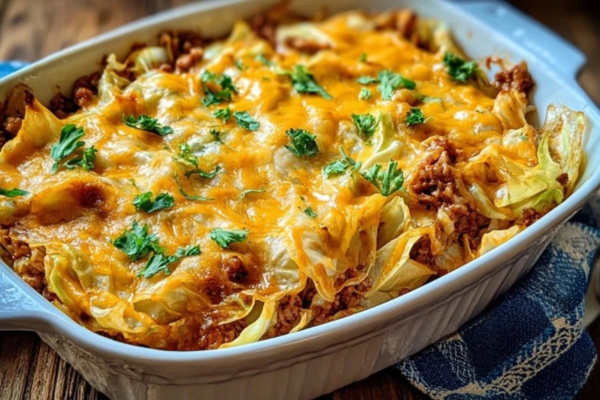 Savory Cabbage Casserole