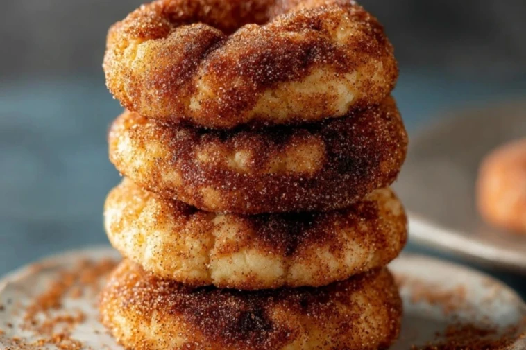 Churro Cheesecake Cookies
