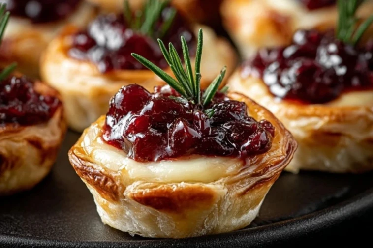 Cranberry Brie Bites