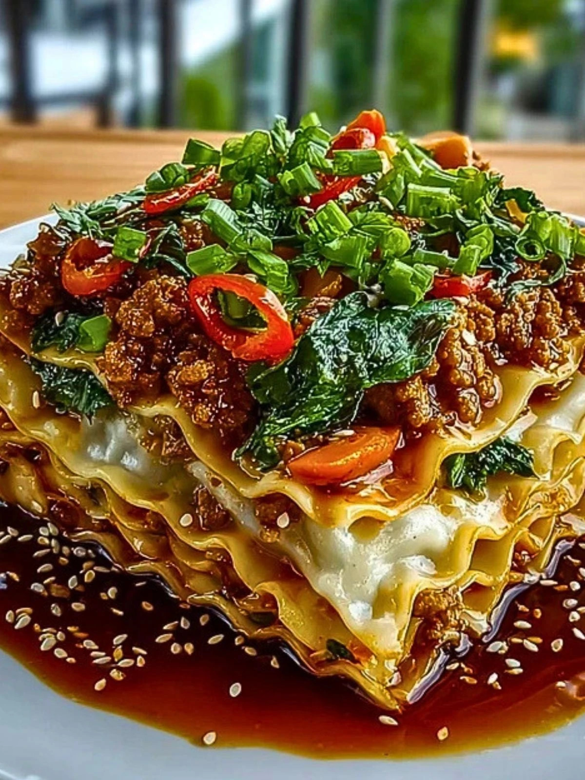 Asian Dumpling Lasagna Soy (1)