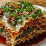 Asian Dumpling Lasagna Soy