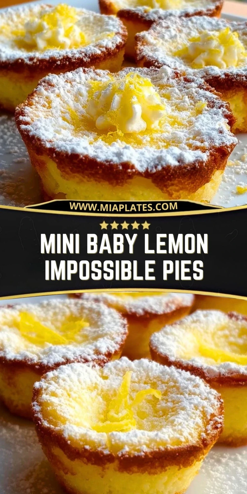 Mini Baby Lemon Impossible Pies (2)