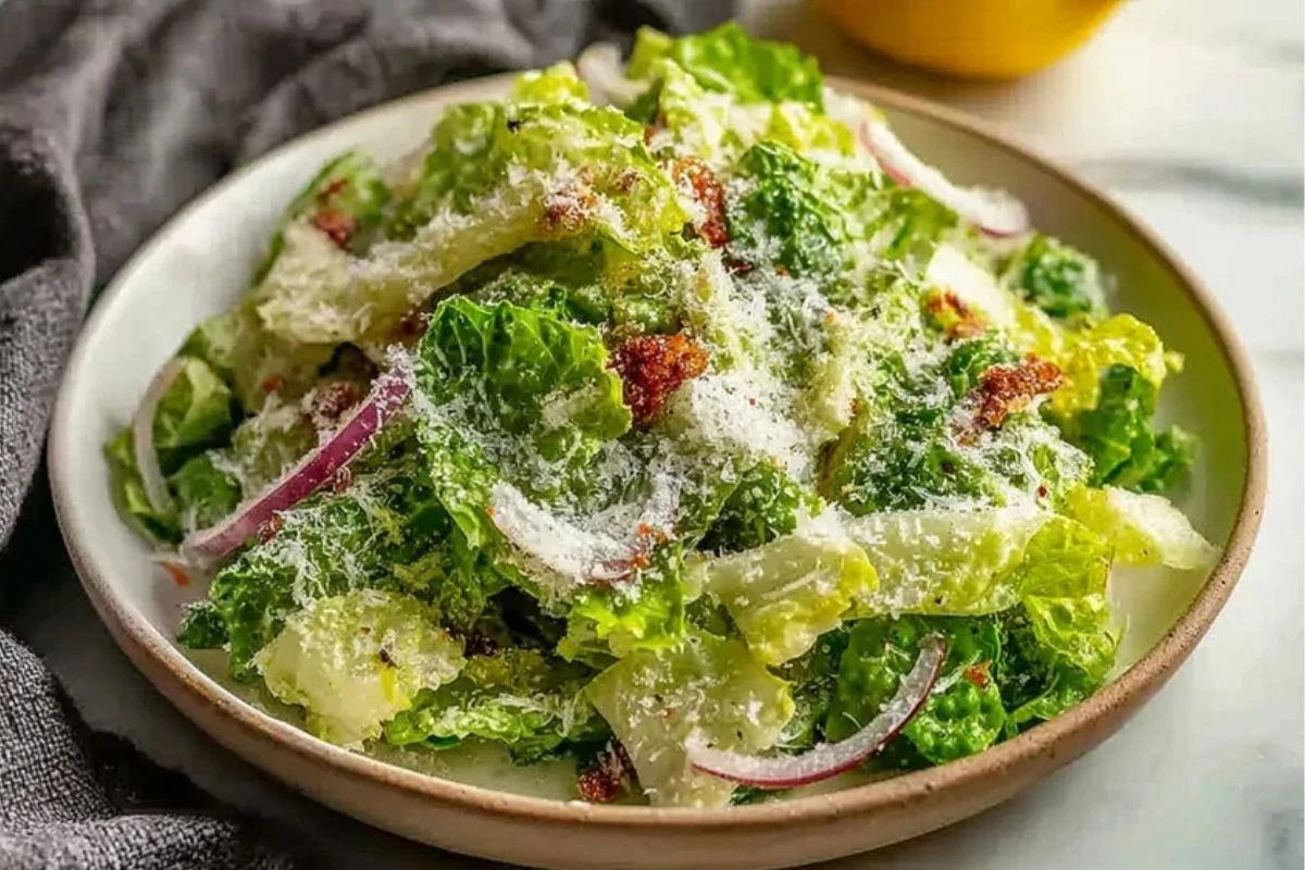 Crispy Parmesan Chopped Salad