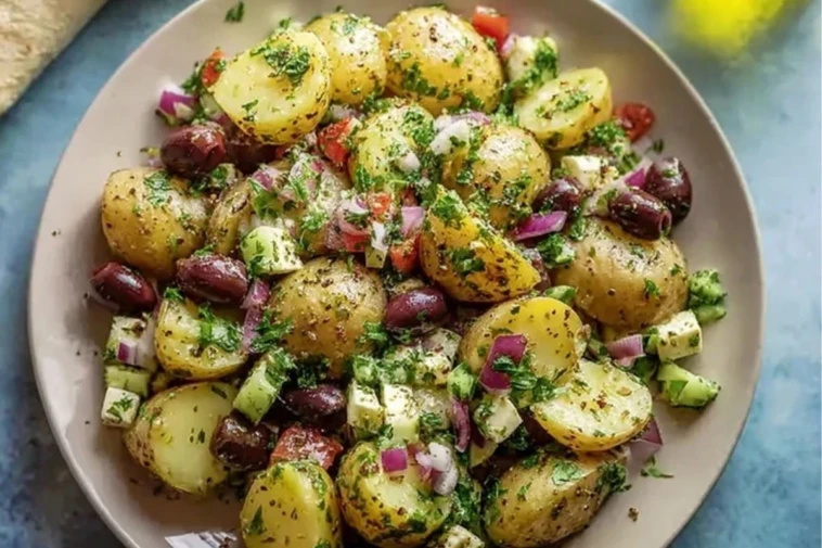 Quick Mediterranean Potato Salad