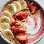 Strawberry Banana Smoothie Bowl