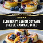 Blueberry Lemon Cottage Cheese Pancake Bites (1)