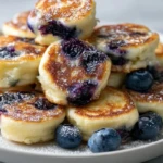 Blueberry Lemon Cottage Cheese Pancake Bites (3)