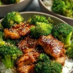 Crispy Chicken Thighs With Broccoli