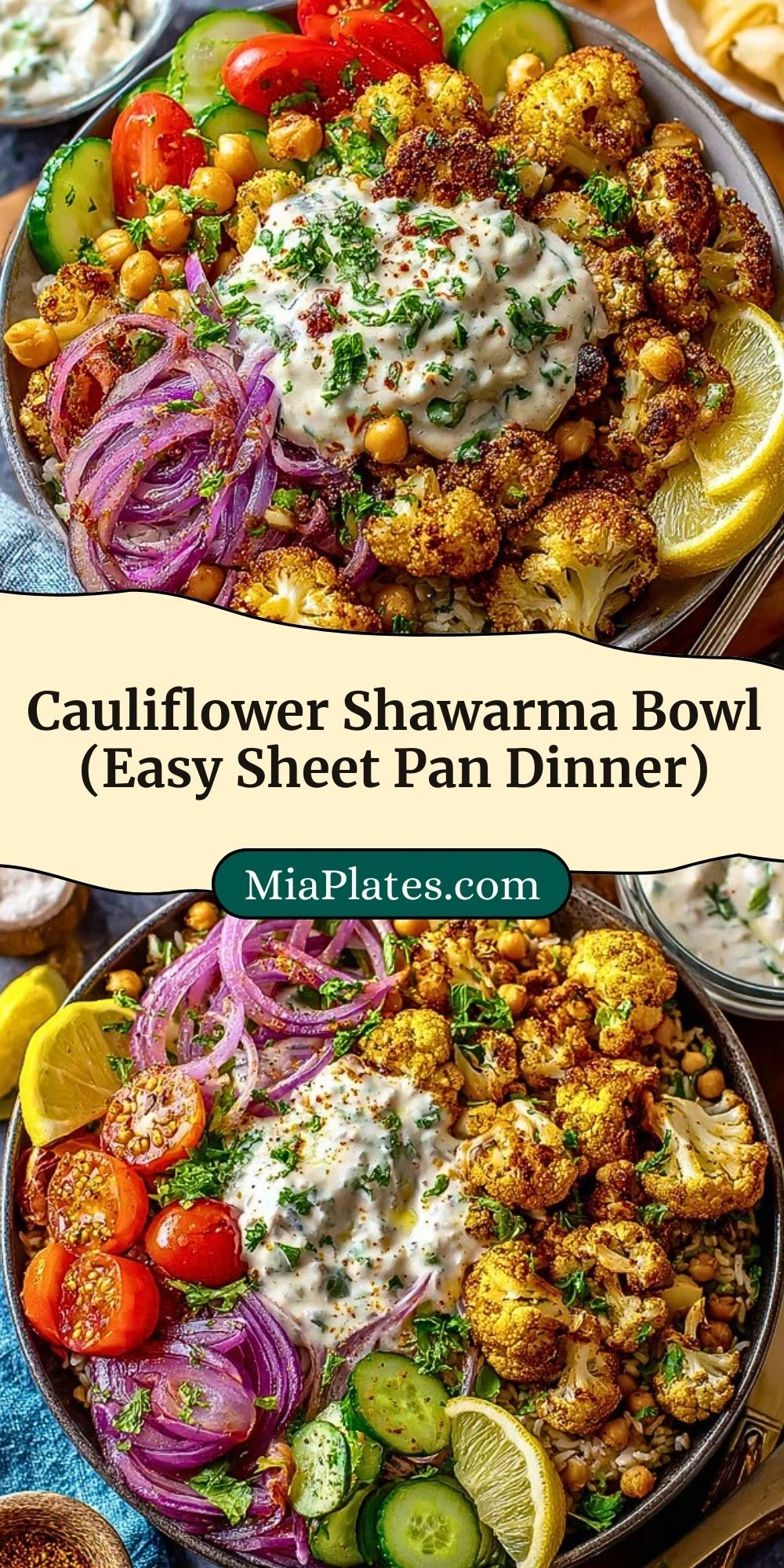 Cauliflower Shawarma Bowl (Easy Sheet Pan Dinner) (3)
