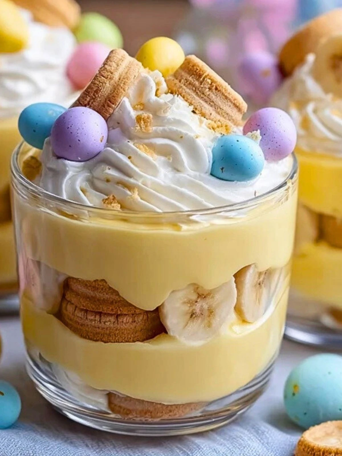 Easter Banana Pudding Cups (1)