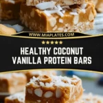 Healthy Coconut Vanilla Protein Bars (2)
