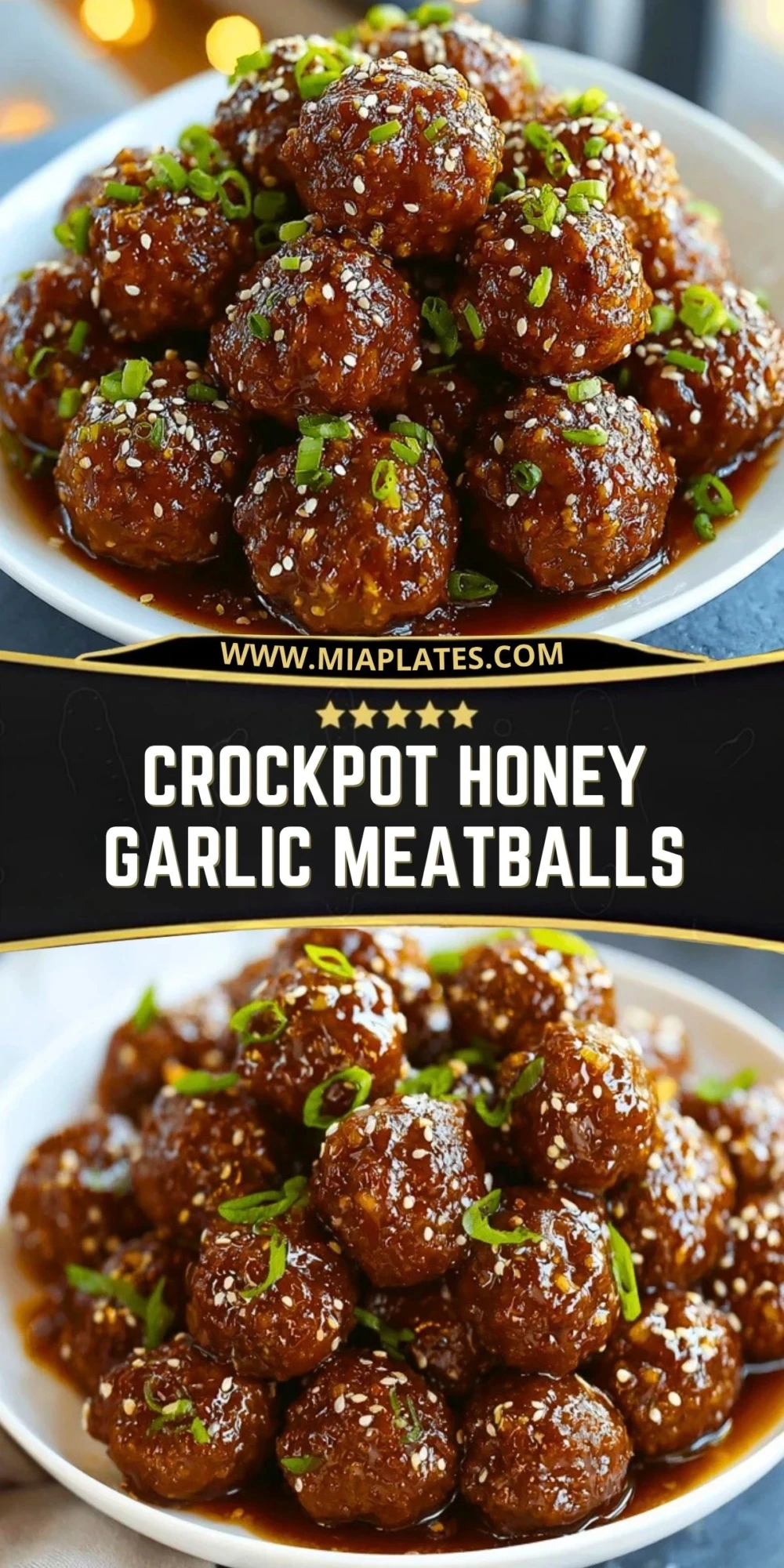 Crockpot Honey Garlic Meatballs (2)