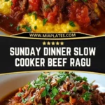 Sunday Dinner Slow Cooker Beef Ragu (2)