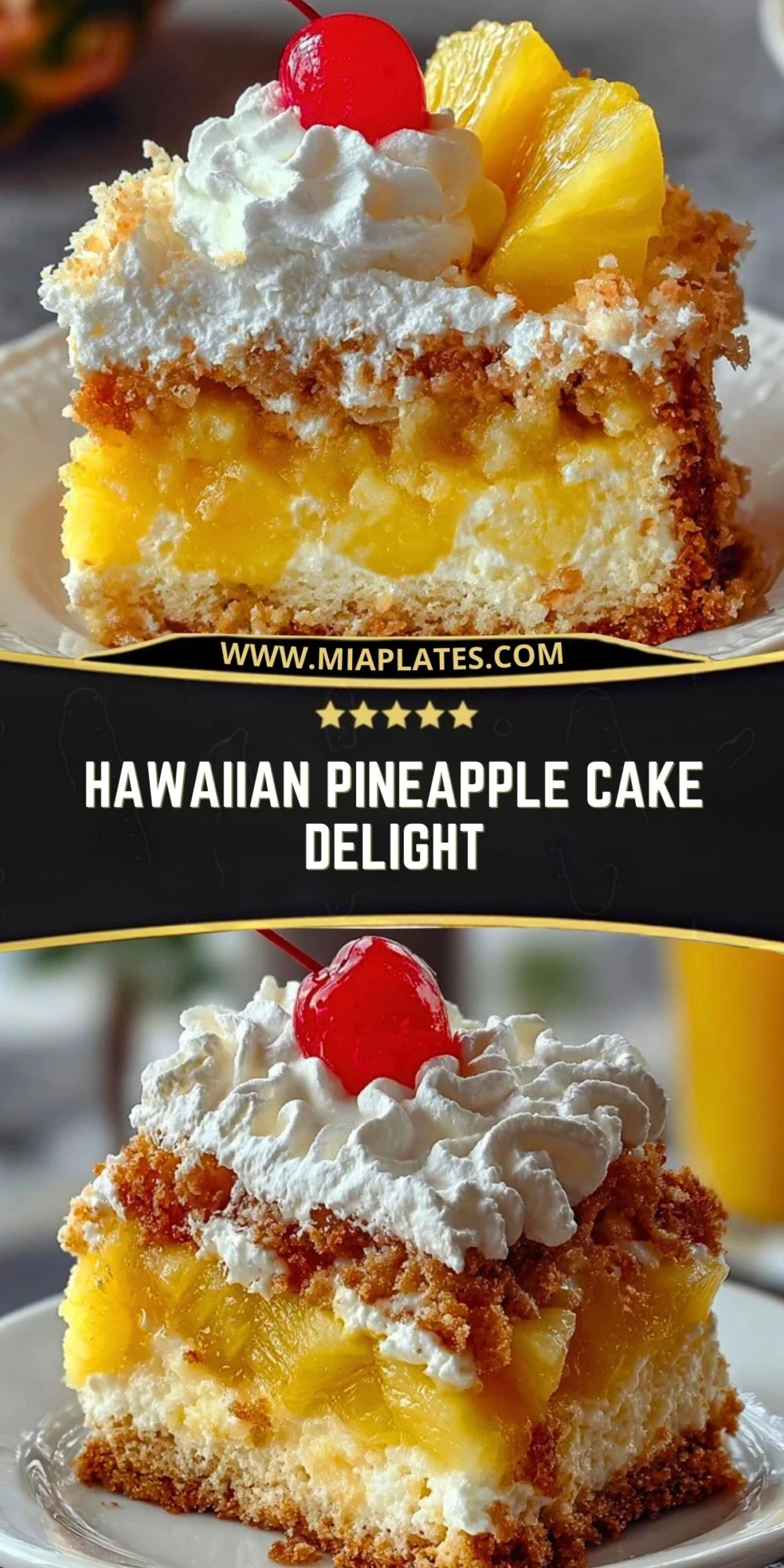 Hawaiian Pineapple Cake Delight (2)